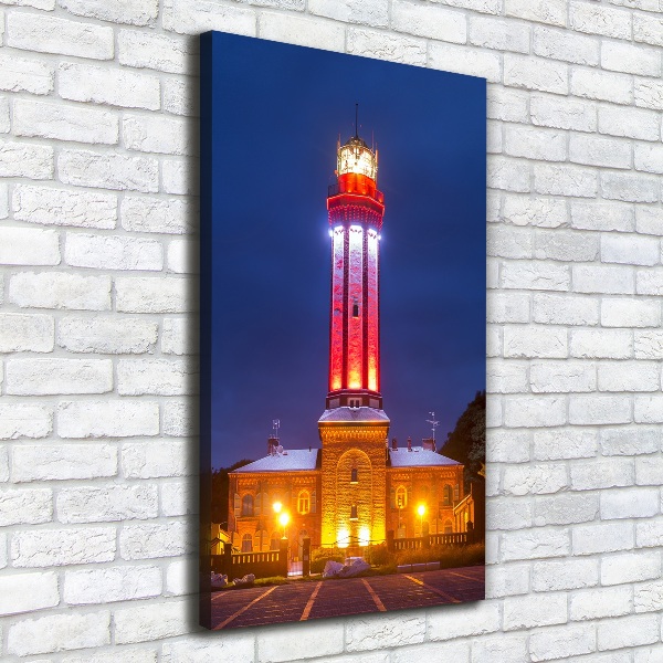 Quadro foto su tela verticale Niecorze, Polonia