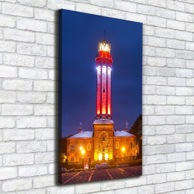 Quadro foto su tela verticale Niecorze, Polonia