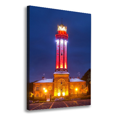 Quadro foto su tela verticale Niecorze, Polonia