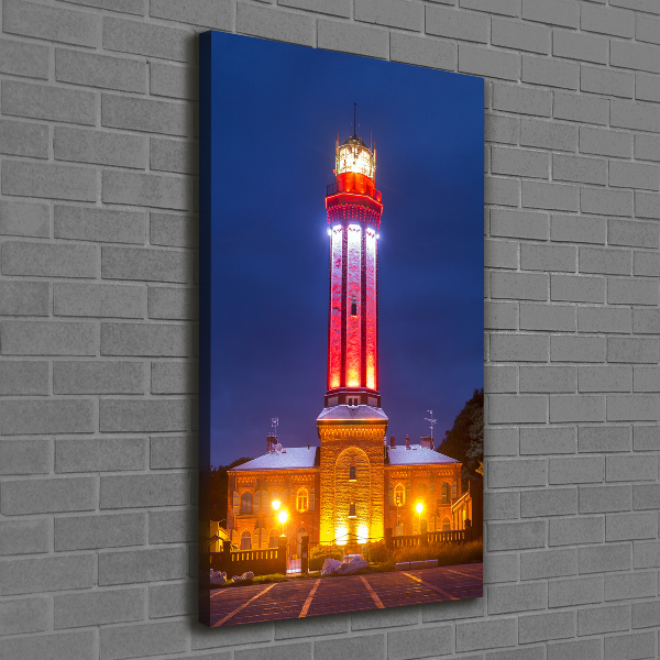 Quadro foto su tela verticale Niecorze, Polonia