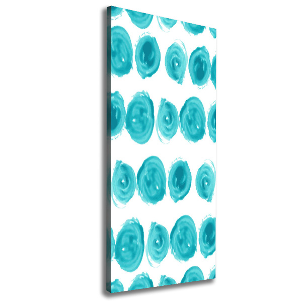 Quadro su tela canvas verticale Punti