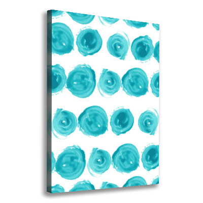 Quadro su tela canvas verticale Punti