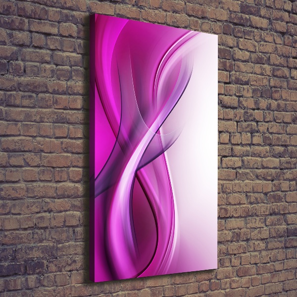 Stampa quadro su tela verticale Sfondo di onde