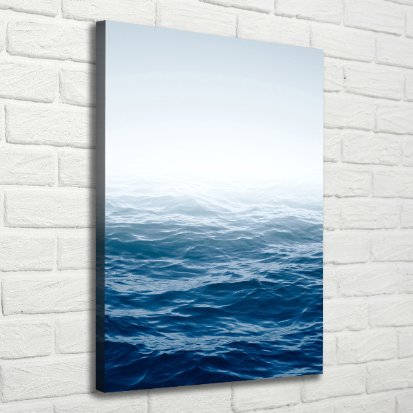 Quadro foto su tela verticale Onde del mare
