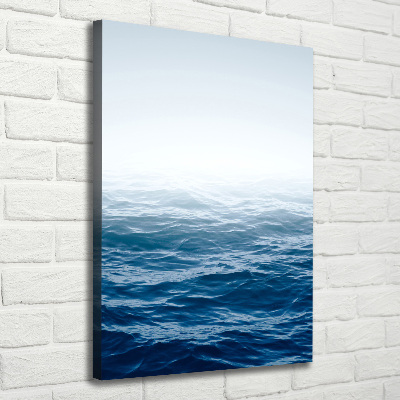 Quadro foto su tela verticale Onde del mare