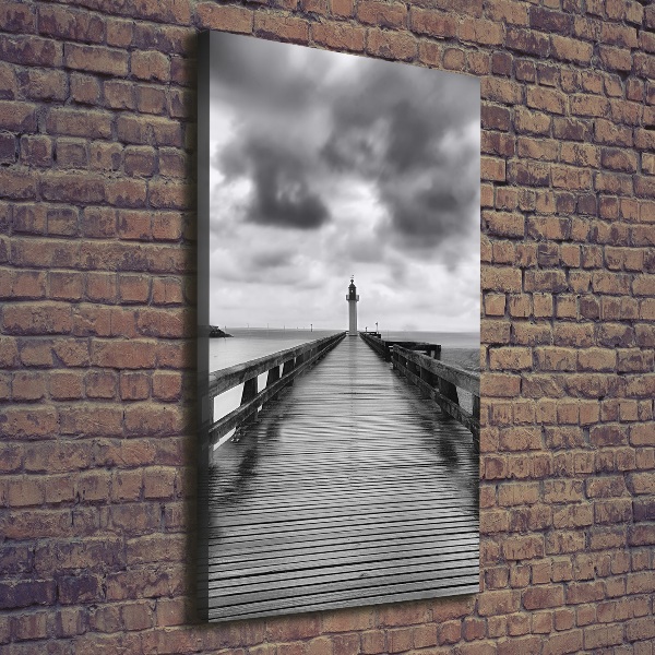 Quadro su tela canvas verticale Faro