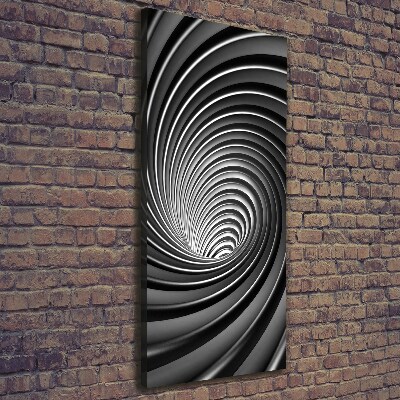 Quadro foto su tela verticale Vortice astratto