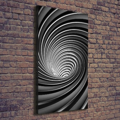 Quadro foto su tela verticale Vortice astratto