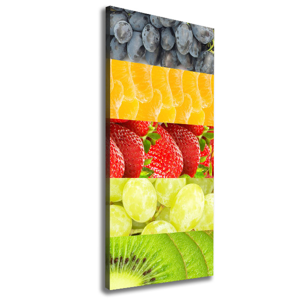 Quadro su tela canvas verticale Frutta