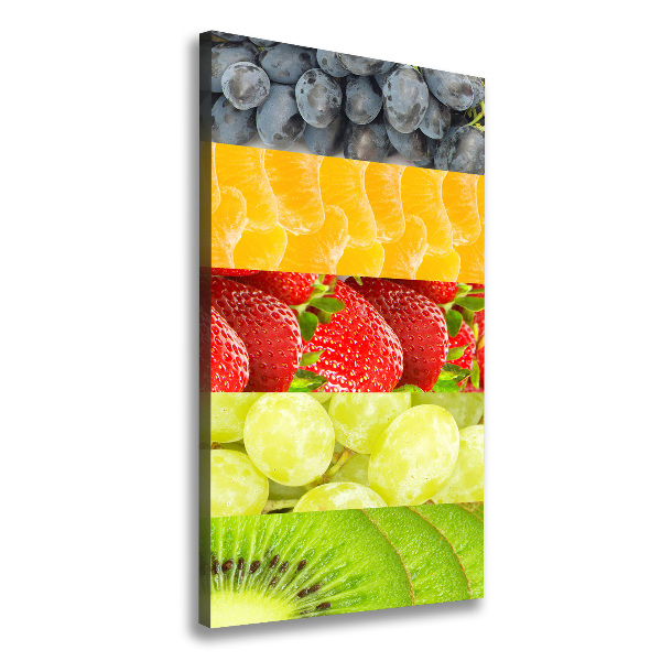 Quadro su tela canvas verticale Frutta
