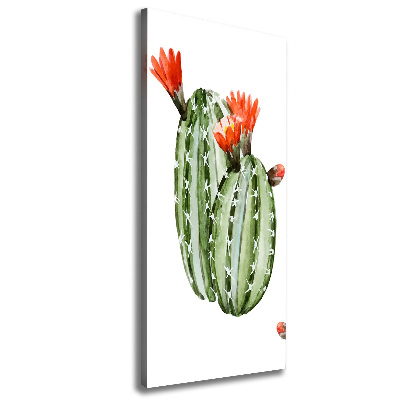 Stampa quadro su tela verticale Cactus