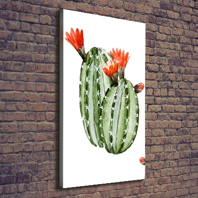 Stampa quadro su tela verticale Cactus