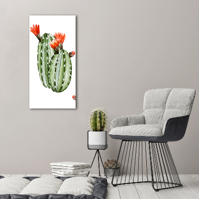 Stampa quadro su tela verticale Cactus