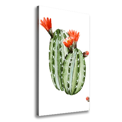 Stampa quadro su tela verticale Cactus