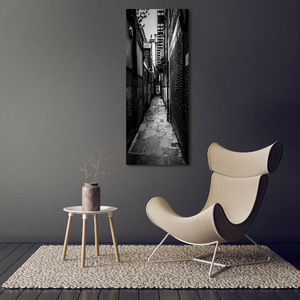 Quadro su tela canvas verticale Strade cittadine