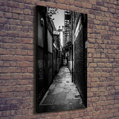 Quadro su tela canvas verticale Strade cittadine