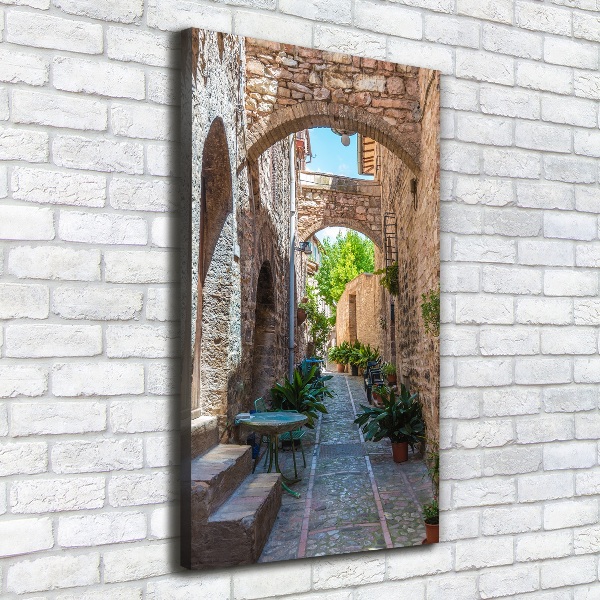 Quadro foto su tela verticale Strade italiane