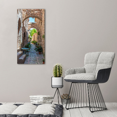 Quadro foto su tela verticale Strade italiane