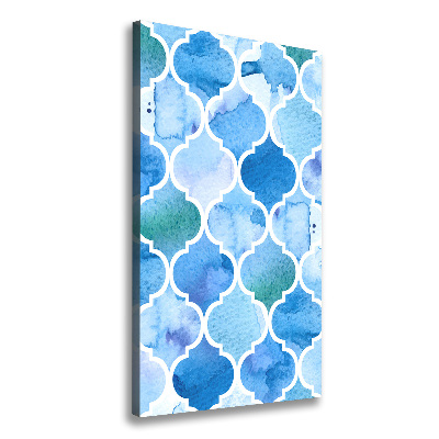 Stampa quadro su tela verticale Contesto marocchino