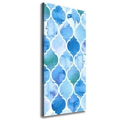 Stampa quadro su tela verticale Contesto marocchino