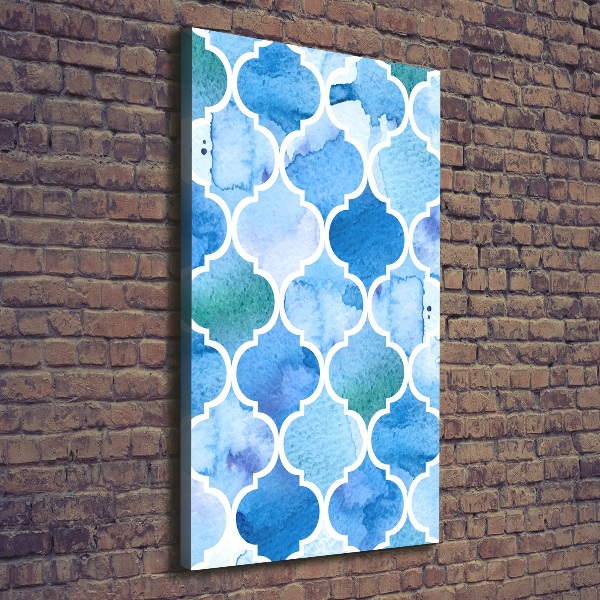 Stampa quadro su tela verticale Contesto marocchino