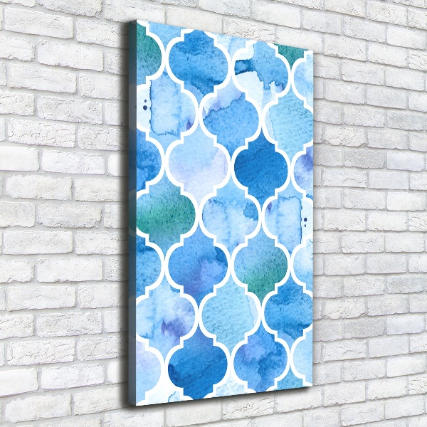 Stampa quadro su tela verticale Contesto marocchino