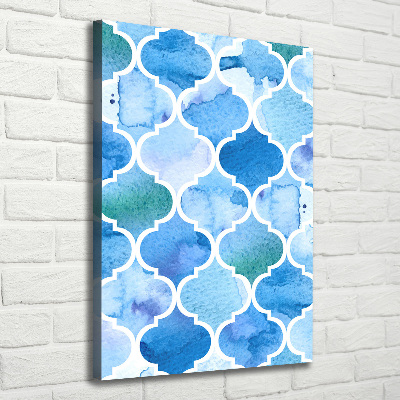 Stampa quadro su tela verticale Contesto marocchino