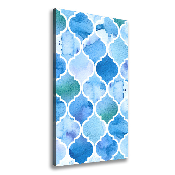 Stampa quadro su tela verticale Contesto marocchino