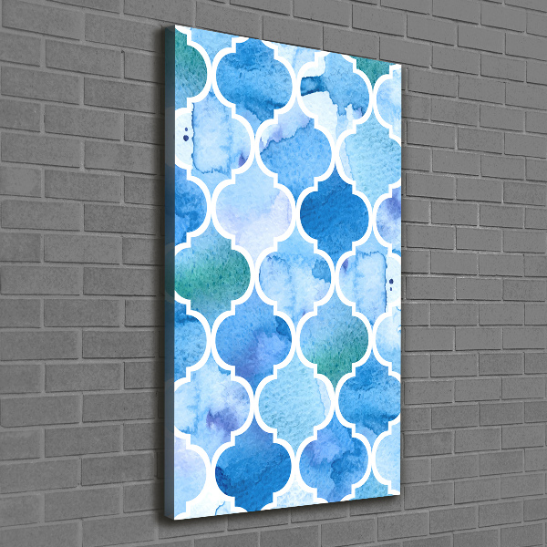 Stampa quadro su tela verticale Contesto marocchino