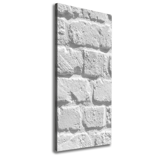Quadro su tela canvas verticale Muro di mattoni