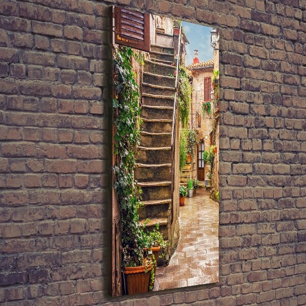 Quadro su tela canvas verticale Strade italiane