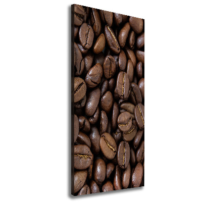 Quadro su tela canvas verticale Chicchi di caffè