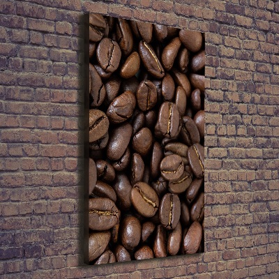 Quadro su tela canvas verticale Chicchi di caffè