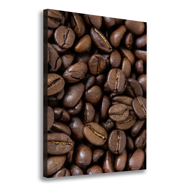 Quadro su tela canvas verticale Chicchi di caffè