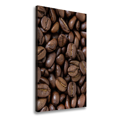 Quadro su tela canvas verticale Chicchi di caffè