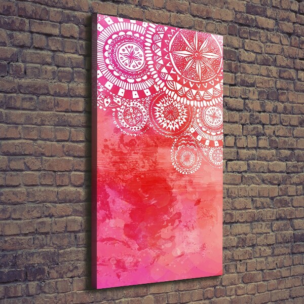 Quadro foto su tela verticale Ornamenti