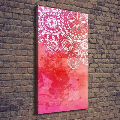 Quadro foto su tela verticale Ornamenti