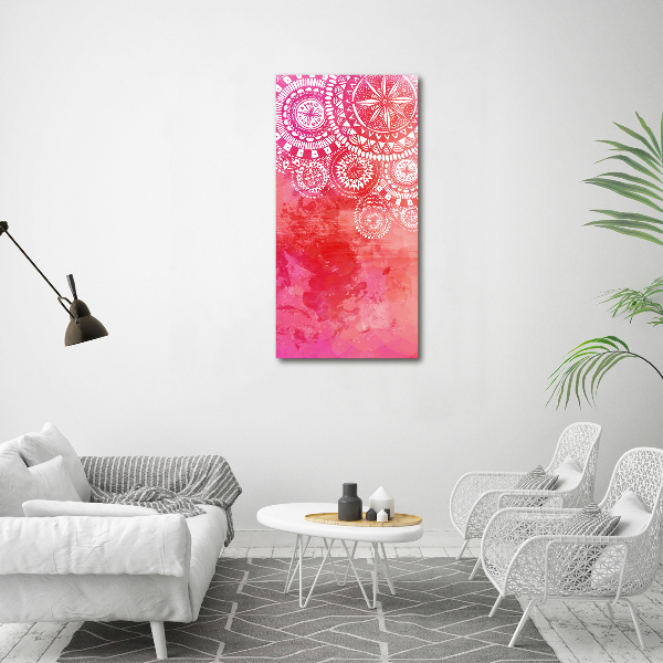 Quadro foto su tela verticale Ornamenti