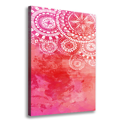 Quadro foto su tela verticale Ornamenti