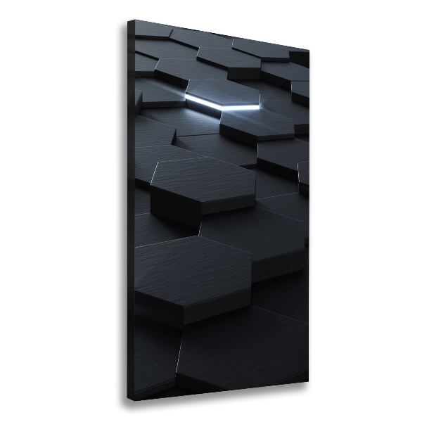 Quadro su tela canvas verticale Astrazione