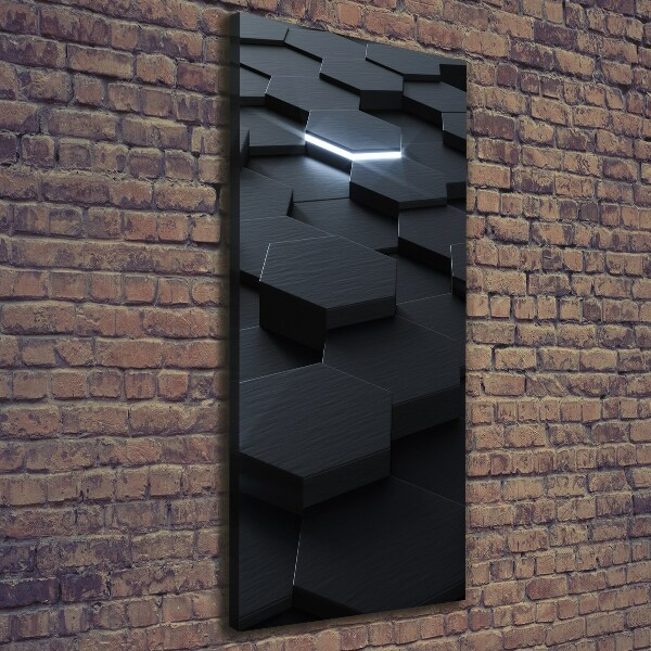 Quadro su tela canvas verticale Astrazione