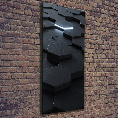 Quadro su tela canvas verticale Astrazione