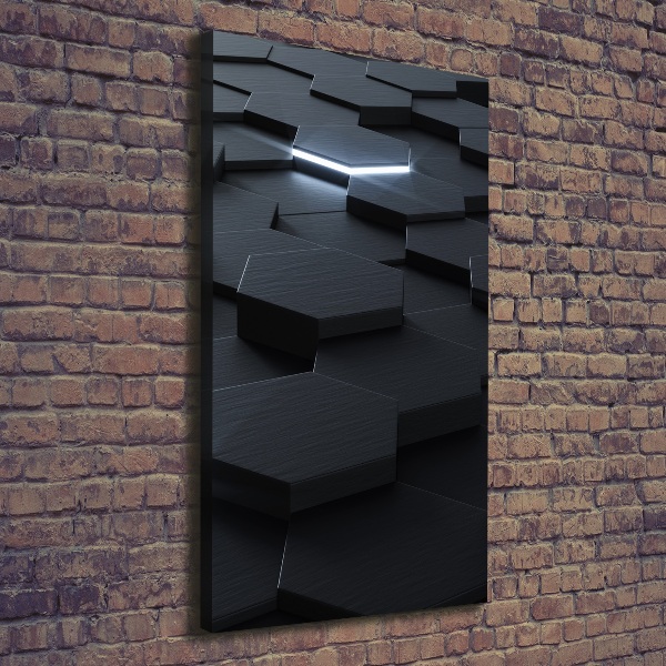 Quadro su tela canvas verticale Astrazione