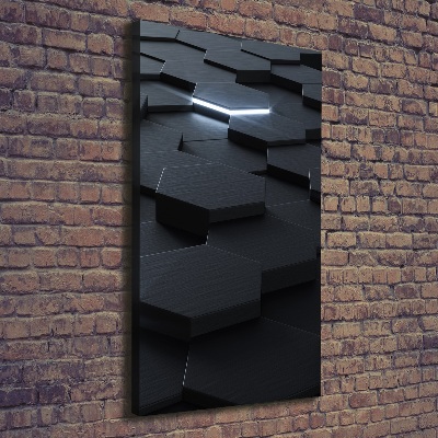 Quadro su tela canvas verticale Astrazione