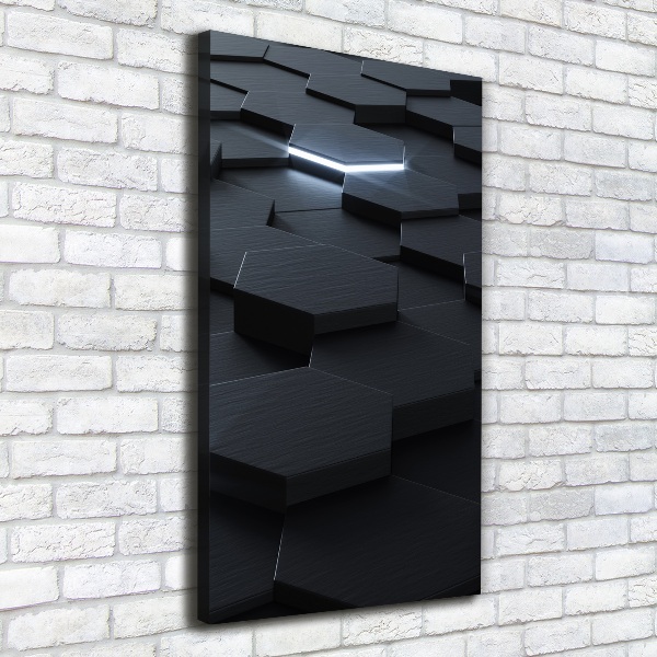 Quadro su tela canvas verticale Astrazione