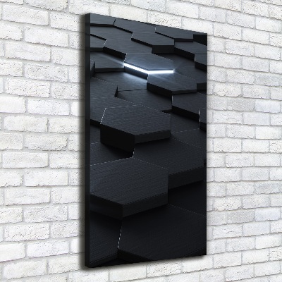 Quadro su tela canvas verticale Astrazione