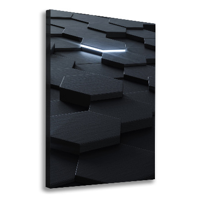 Quadro su tela canvas verticale Astrazione