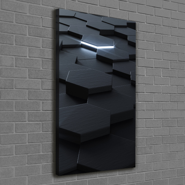 Quadro su tela canvas verticale Astrazione