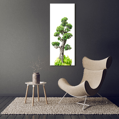 Stampa quadro su tela verticale Albero bonsai