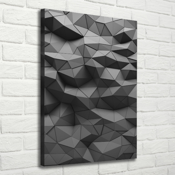 Stampa quadro su tela verticale Sfondo astratto 3D